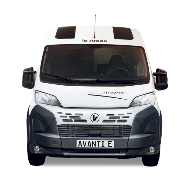 Das Modell E der la strada Campervan-Baureihe AVANTI