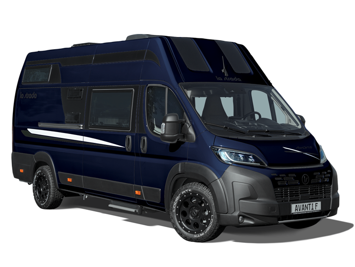 Das Modell F der la strada Campervan-Baureihe AVANTI