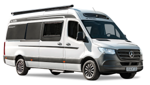 Das Modell EB aus der la strada Campervan-Baureihe Regent