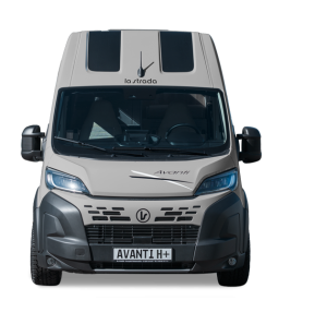 Das Modell HPlus der la strada Campervan-Baureihe AVANTI