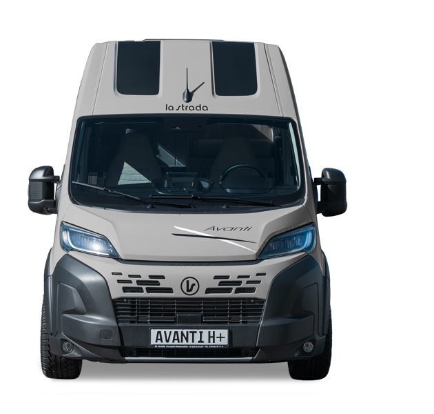 Das Modell HPlus der la strada Campervan-Baureihe AVANTI