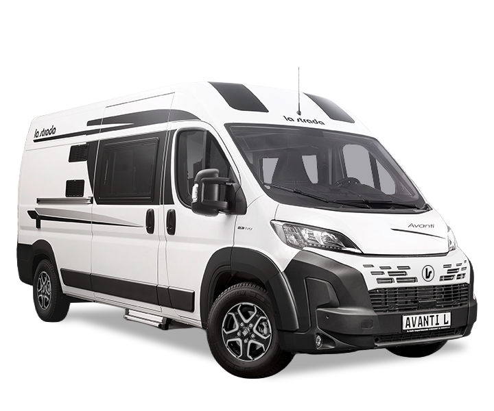 Das Modell L der la strada Campervan-Baureihe AVANTI