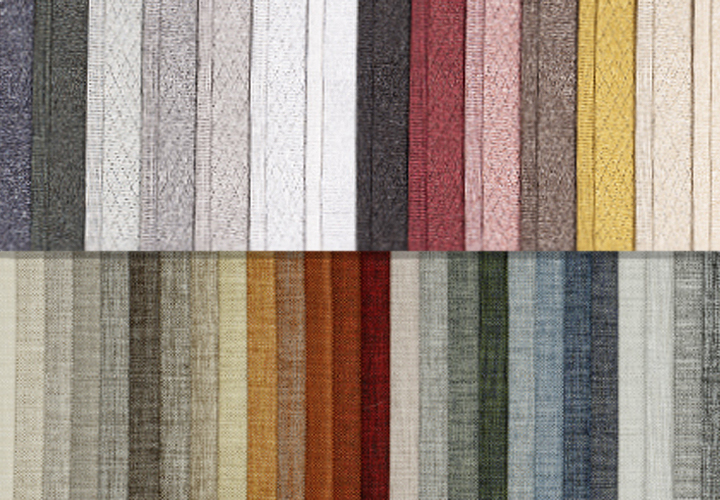 die Polster- und Stoffauswahl für la strada Reisemobile